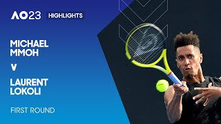 Michael Mmoh v Laurent Lokoli Highlights | Australian Open 2023 First Round