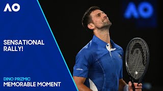 Prizmic Wins EPIC Rally Against Djokovic! | Australian Open 2024