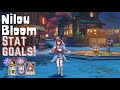 Bloom Team soft stat GOALS! | How to build Nilou, Nahida, & Kokomi