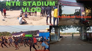 NTR STADIUM HYDERABAD VLOG || PHYSICAL TEST OF SI \u0026 CONSTABLE  TELANGANA POLICE AT NTR STADIUM TOUR