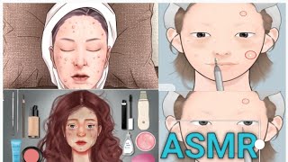 ASMR home less women makeup transmission|stopmotion