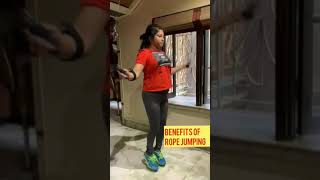 Jumping rope for weight loss #viral #shortsvideo #shorts