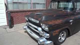 1958 GMC Big Window Shortbed Fauxtina Truck for Sale!