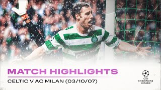 From the Archives | Celtic 2-1 AC Milan | The last gasp goal that toppled AC Milan #onthisday