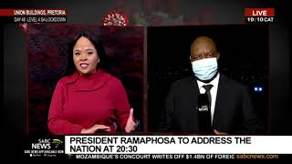 Mzwandile Mbeje on what to expect from President Ramaphosa's address tonight