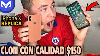 iPhone X CLON PERFECTO QUE SORPRENDE $150