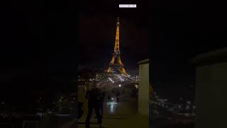 Eiffel tower Lighting Christmas Month Beautiful Paris ❤️