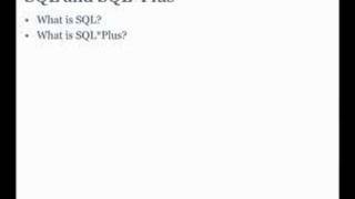 Oracle SQL - Introduction Part 5