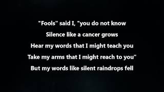 Disturbed - The Sound Of Silence [Lyrics Video]