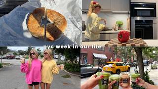 nyc week in our life | healthy homemade meals, new matcha spot, froyo + labor day in the hamptons