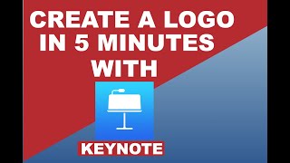 Make a logo in 5 minutes using Keynote