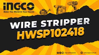 INGCO Automatic Wire Stripper  (HWSP102418) 🛠️