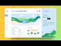 Cycling Challenge Dashboard with Heat Map // Speedrun // HTML & CSS Tutorial