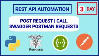 Day 3 POST REQUEST | CALL - SWAGGER - POSTMAN - REQUESTS | API Automation #tutorial #apitesting