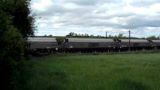 class 66 66729 @ newton aycliffe 28/05/11