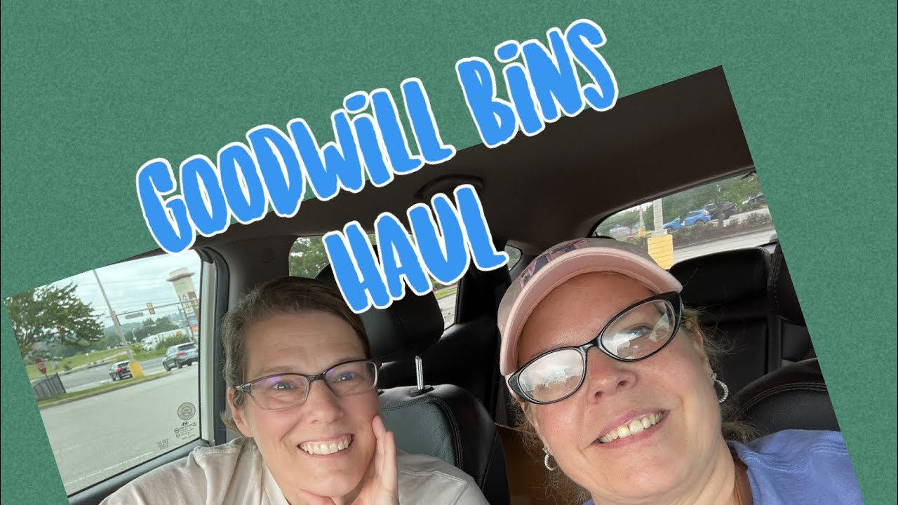Goodwill Bins Haul Youtube