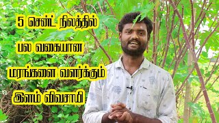 5 சென்ட் நிலத்தில் பல வகையான மரங்களை வளர்க்கும் இளம் விவசாயி |Nature Farming| Ullathanaya Uyarvu