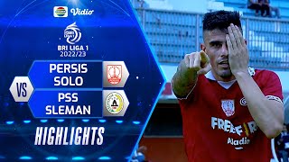 Highlights - Persis Solo VS PSS Sleman | BRI Liga 1 2022/2023