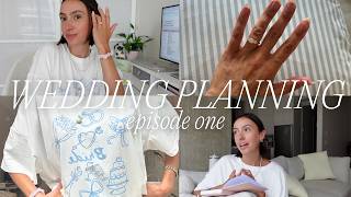 WEDDING SERIES EP. 1 💍 planning my dream wedding on a budget, where to start, *$15k budget*