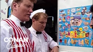 Conan \u0026 Andy Drive An Ice Cream Truck | Late Night with Conan O’Brien