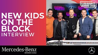 New Kids On The Block Get Emotional About Getting Back Together | Elvis Duran Sh