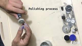 Amethyst Polishing process