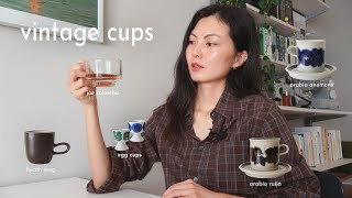 VLOG | my favorite vintage cups