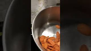 Carrots being sautéd by Big T