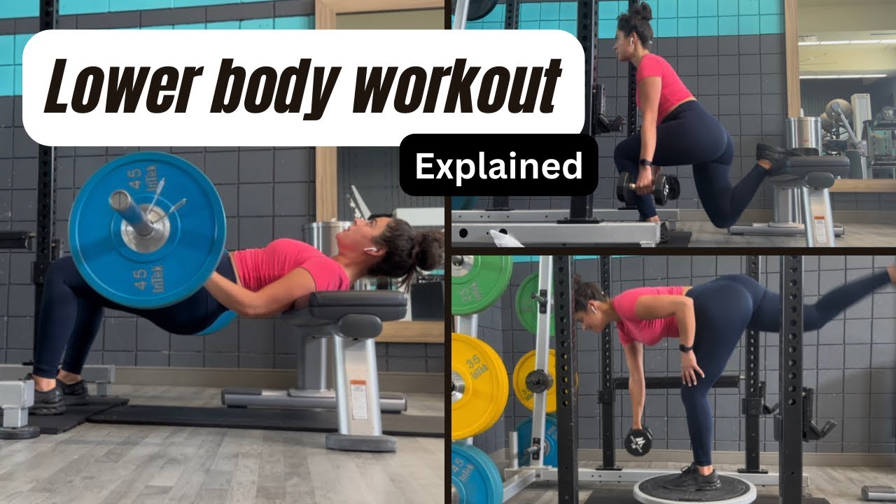 Full Leg Workout Glute Focused Explained Youtube