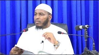 Usuulu Thalathah Qaybta 4aad.  Sheikh Cabdullaahi Barbaraawi {حفظه الله}