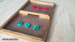 PASSE TRAPPE Wooden Game | Finger Hockey Game