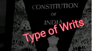 Important Type of Writs in Indian Polity, Punjab Police, Exam