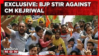 'Kejriwal Chor Hai', BJP Workers Stages Protests Outside CM's Residence | Operation Sheesh Mahal