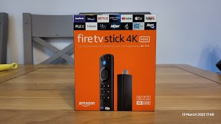 New Fire TV Stick 4K Max 2023 Unboxing & Startup #firestick #4k #amazon #alexa #howto #tutorial