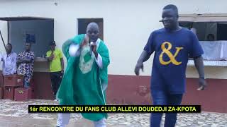 ALLEVI a za-kpota dans le cadre du rencontre des fans ALLEVI DOUDEDJI