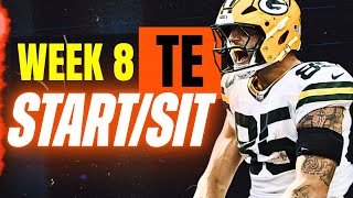 Week 8 TE START/SIT Every Match Up Analysis 🚨 MUST-Play & MUST-Bench Players (2025 Fantasy Football)
