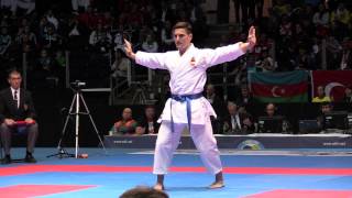 Damian Quintero. Kata Suparimpei. Final. 49th European Karate Championships