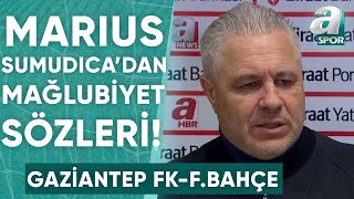 Gaziantep FK 0-2 Fenerbahçe Sumudica Maç Sonu Açıklamaları / A Spor / Türkiye'nin Kupası