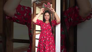 නත්තලට අදින්න ලස්සන ගවුමක් මහගමුද? | Make The Perfect Christmas Dress [Sewing Tutorial]