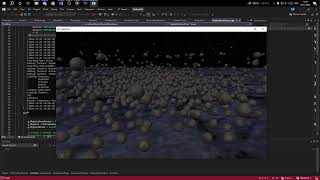 DirectX12 PhysX Engine - 1k Bouncing Moons