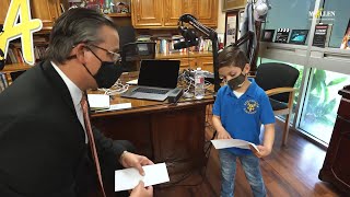 Pre-K student pens letter for Superintendent | McAllen ISD