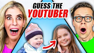 Guess The BABY YouTuber Challenge