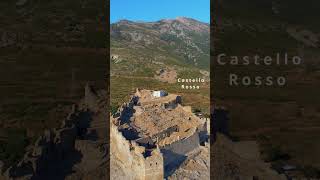 Το κάστρο Καστέλο Ρόσσο (Castello Rosso) της Καρύστου