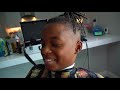 I GAVE MY SON CJ THE FIRST HAIRCUT OF HIS LIFE & THIS HAPPENED!