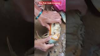 How to clean a Carb at home, Crab Cleaning at Nellore Fish Market, sea Food