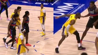 LEBRON GOES AT ISAIAH STEWART & GETS CALLED FOR A TECH FOUL! AFTER INCIDENT!