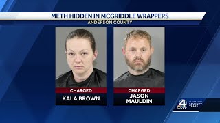 2 arrested after meth found in McGriddle wrapper in Anderson County, South Carolina, deputies say