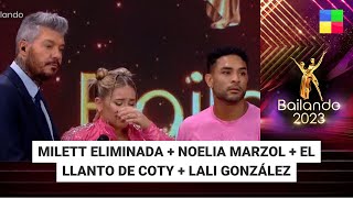 Milett Figueroa eliminada + El llanto de Coty Romero - #Bailando2023 | Programa completo (2/1/23)