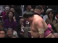 大相撲　王鵬ー大栄翔＜令和7年一月場所・四日目＞sumo