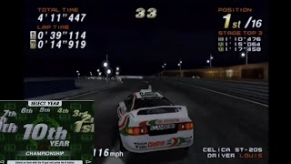 SEGA Rally 2 Dreamcast - 10 Year Championship Playthrough